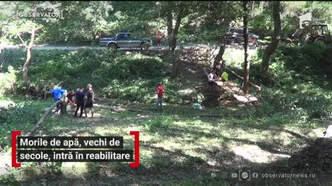 Morile de apă, vechi de secole, intră în reabilitare