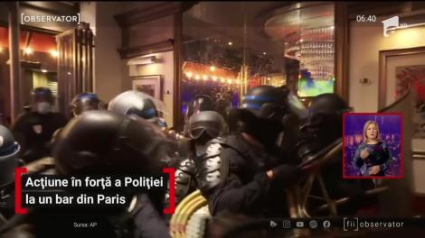 Acțiune în forță a Poliției la un bar din Paris, chiar în timpul finalei Ligii Campionilor