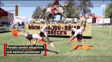 Parada carelor alegorice din flori, sub semnul pandemiei