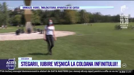 Vulpiţa şi Viorel Stegaru, vedete în paradisul lui Brâncuşi!