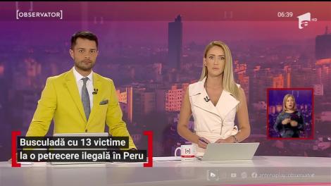 Busculadă cu 13 victime la o petrecere ilegală în Peru