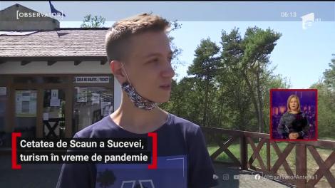 Cetatea de Scaun a Sucevei, turism în vreme de pandemie