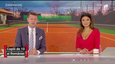 Copiii de zece ai României. Maria Sara Popa are 15 ani, dar joacă tenis la senioare!