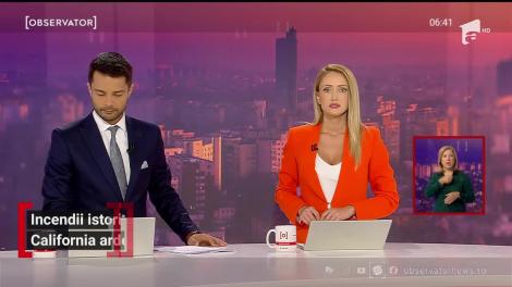 Incendii istorice în SUA, șapte oameni au fost ucişi