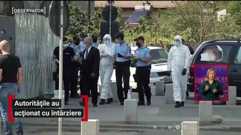 Focarul de pe şantierul din Capitala. Patronii contrazic Direcţia de Sănătate Publică