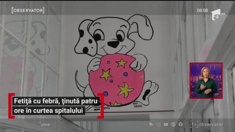 „A consultat fetița în curtea spitalului, la lumina telefonului” O copilă cu febră, suspectă de COVID-19, ținută cu orele afară! Cum a reușit familia să o interneze?