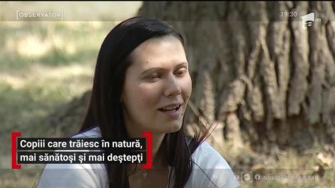 Copiii care trăiesc în natură, mai sănătoși și mai deștepți