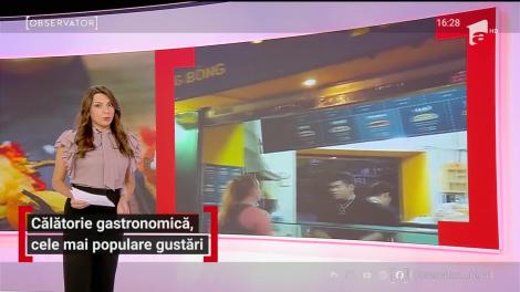 Călătorie gastronomică, cele mai populare gustări