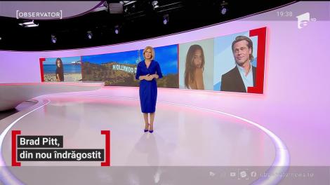 Brad Pitt nu mai este singur. Actorul are o nouă iubită