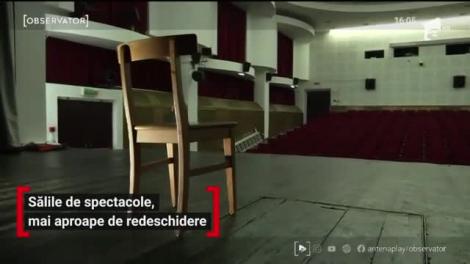 Sălile de spectacole, mai aproape de redeschidere