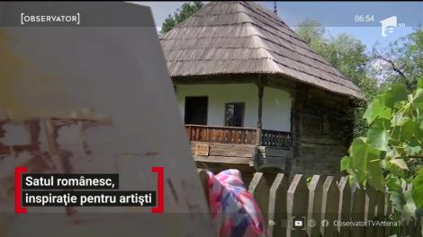 Satul românesc, inspirație pentru artiști