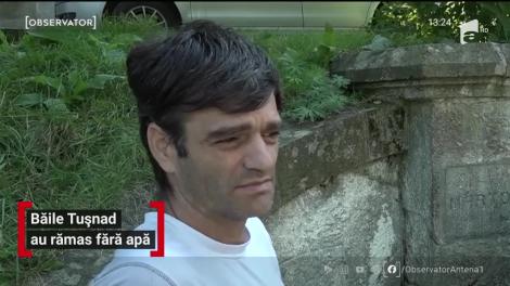În pandemie, staţiunea Băile Tuşnad se confruntă cu o problemă majoră: lipsa apei potabile