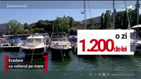 Evadare cu velierul pe mare