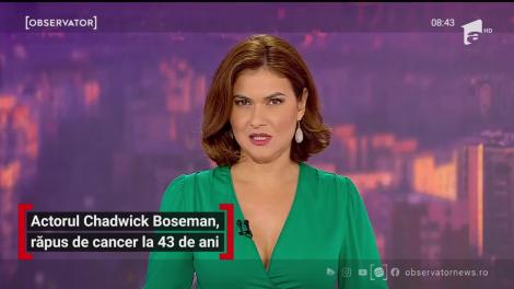 A murit actorul Chadwick Boseman, cunoscut pentru rolul din Black Panther