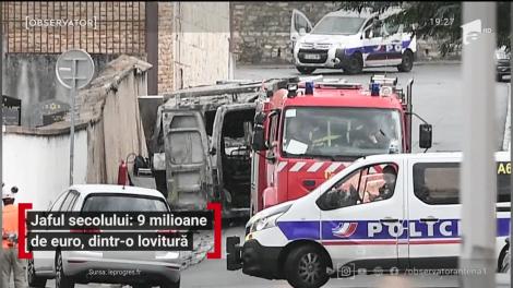 Jaf ca-n filme în Franţa. Hoții au furat nouă milioane de euro dintr-o maşină de tranport valori