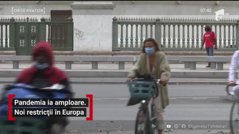 Pandemia ia amploare. Noi restricții în Europa