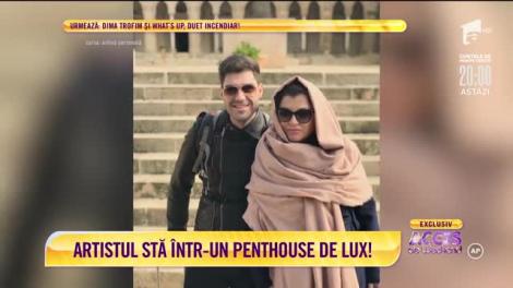 Imagini din penthouse-ul de lux al lui Gabriel Dumitru. Cum a slăbit artistul peste 60 de kilograme