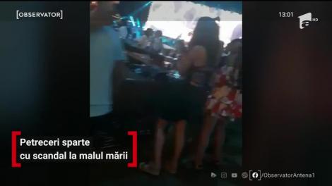 Scandaluri şi amenzi în serie pe litoral. Poliţiştii şi jandarmii au luat la rând cluburile exclusiviste