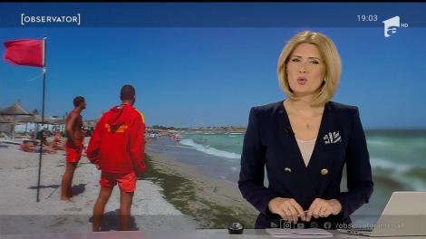 Steag roșu de înec pe litoral. Un copil a fost salvat în ultima clipă