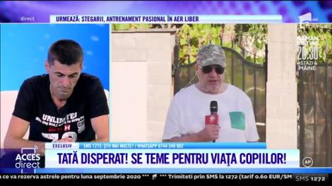 Scandal monstru între vecini! Tata Laurenţiu se teme pentru viaţa fetiţelor lui