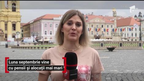 Luna septembrie vine cu pensii și alocații mai mari