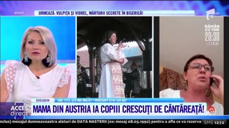 Cântăreață de muzică populară, în lacrimi! Artista se luptă să-și țină nepoții în țară: „Mama lor nu i-a pupat”