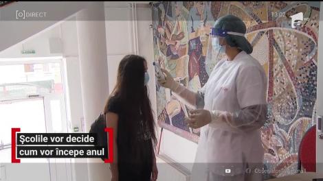 Școlile vor decide cum vor începe anul