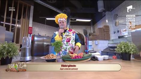 Supă cremă de castraveți, rețeta lui Vlăduț de la Neatza cu Răzvan şi Dani