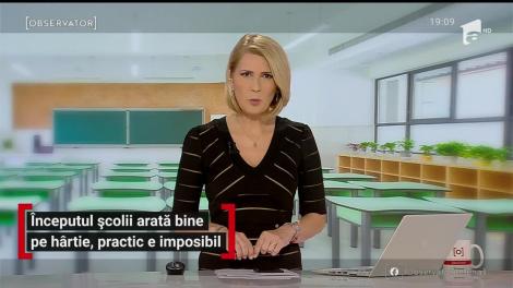Începutul școlii arată bine pe hârtie, practic e imposibil
