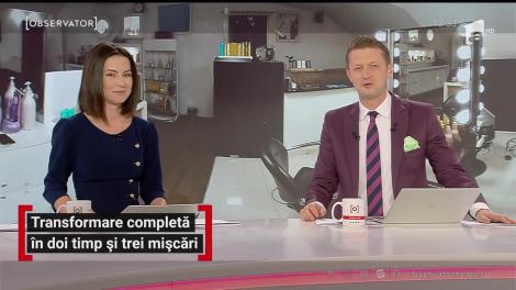 Transformare de look completă, în doi timp și trei mișcări