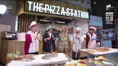 Cine face cea mai gustoasă pizza? Răzvan Simion: Eu fac una delicată, așa ca mine la 40 de ani, ușor de rănit!
