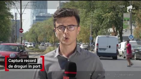 Captură record de droguri în port