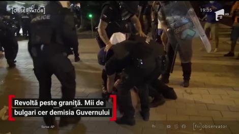 Proteste violente în Bulgaria
