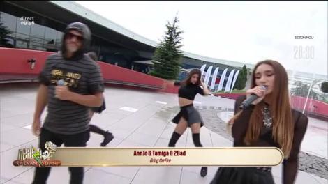 Annjo, Tamiga și 2Bad cântă piesa Bring the Fire, la Neatza cu Răzvan și Dani