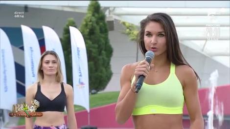 Cătălin Oprișan și Florin Ristei se apucă de sport! Diana Stejereanu le arată câteva exerciții de cardio: Bravo, fetelor!