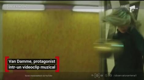 Van Damme, protagonist într-un videoclip muzical