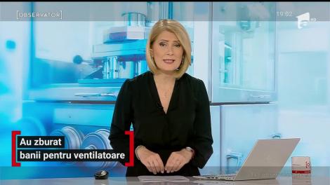 Statul a dat banii pentru ventilatoare, în plină stare de urgenţă, dar aparatura medicală nu a fost livrată