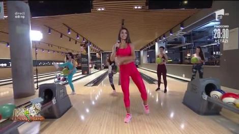 Antrenament pentru abdomen cu Diana Stejereanu, la Neatza cu Răzvan și Dani