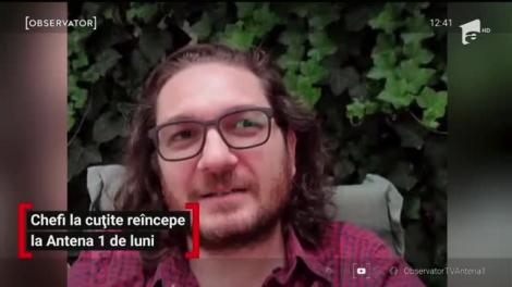 Chef Florin Dumitrescu, de la gătit, la muzică