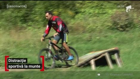 Distracție sportivă la munte