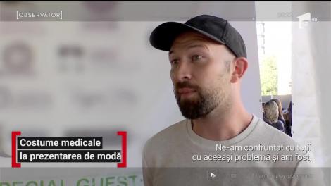 Costume medicale la prezentarea de modă de la Craiova