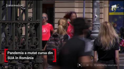 Pandemia a mutat cursa din Statele Unite în România