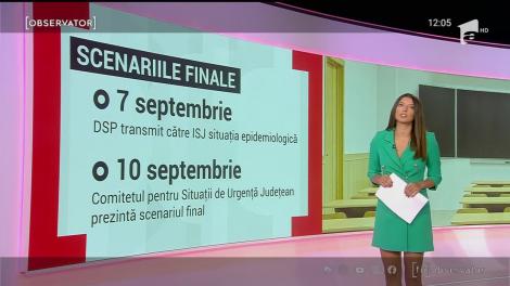 Observator Update, 7 septembrie, ora 12:00: Scenariile finale pentru începerea școlii