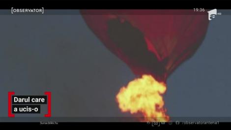 Un balon cu aer cald a luat foc în aer, imediat după decolare. Totul s-a întâmplat în Ungaria