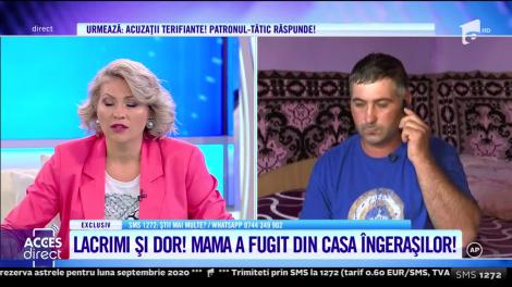 Și-a părăsit copiii pentru amant! Mama a fugit de acasă fără să se uite în urmă