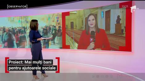 Proiect: Mai mulți bani pentru ajutoarele sociale
