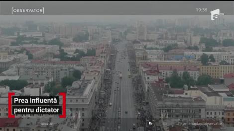 Ultimul dictator al Europei nu are nicio limită