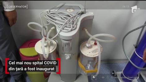 Cel mai nou spital COVID din țară a fost inaugurat