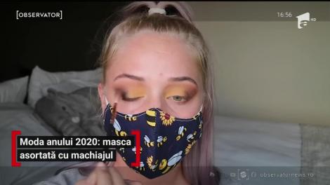 Moda anului 2020: masca asortată cu machiajul