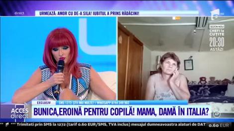 Bunica Lenuţa îşi strigă disperarea şi speră ca mama fetiţei să o audă!